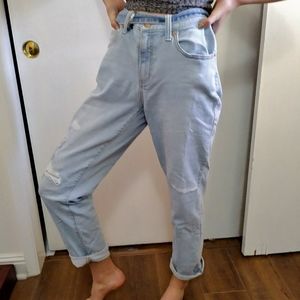 Ripped Mom Jeans